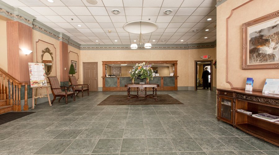 Lobby at the Days Inn Atlantic City OceanFront