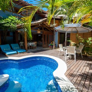 The Pool at the Pousada Rosa dos Ventos