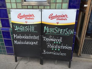 Speisekarte