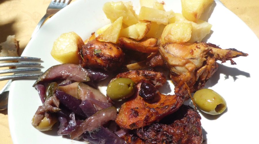 coniglio alle olive