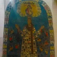 Фреска внутри храма