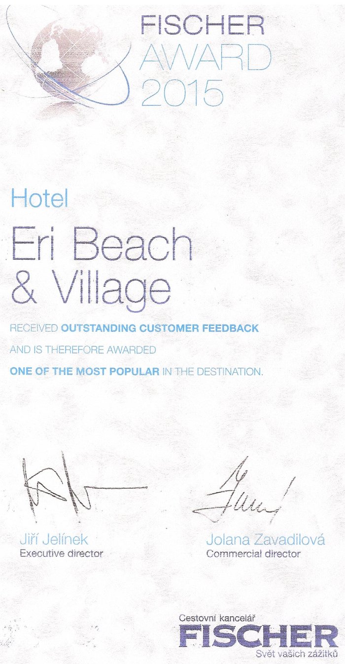 eri beach & village hotel 4 * крит отзывы
