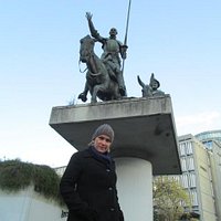 Estátua Dom Quixote e Sancho Pança