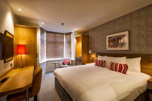 The Orchid Hotel in Bournemouth, image may contain: Corner, Home Decor, Lighting, Furniture