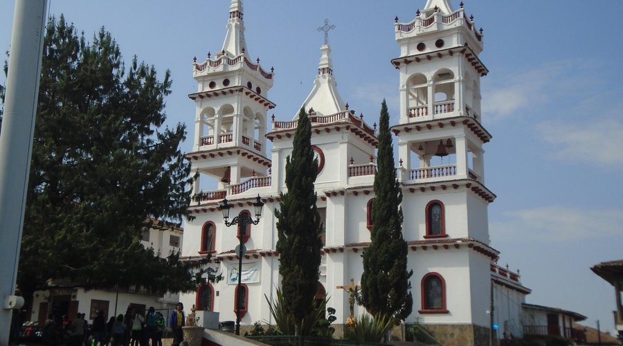 Arquitectura original de la parroquia de San Cristóbal. 