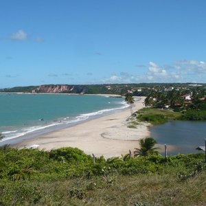 Vista da praia