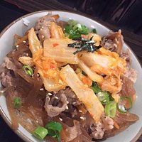 泡菜牛肉丼