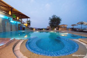 The Crown Goa in Panjim, image may contain: Resort, Hotel, Villa, Pool