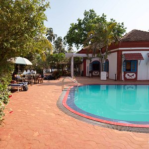 The Adult Pool at the Anjuna Beach Resort