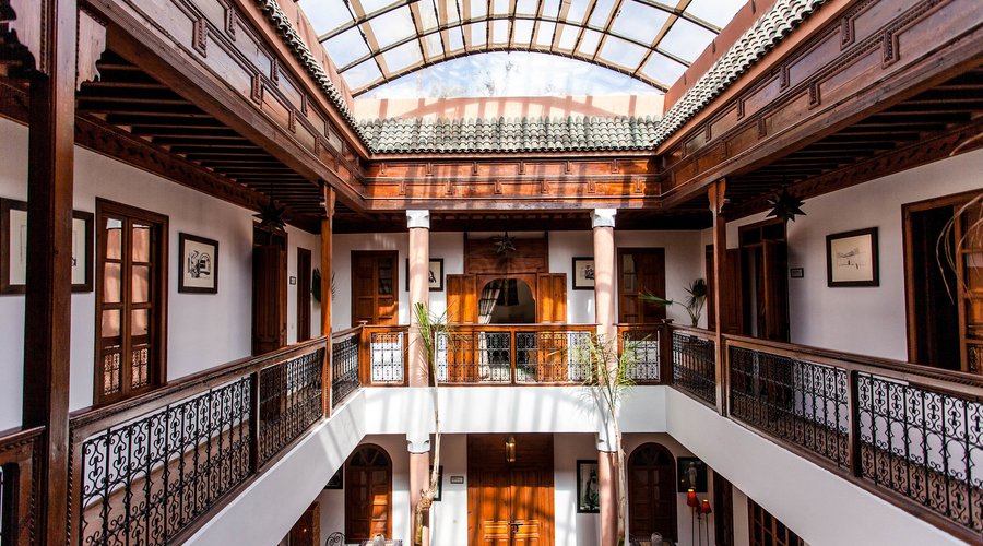 Patio at the Riad Adika