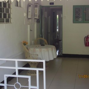 Terrasse/hall d'entrée