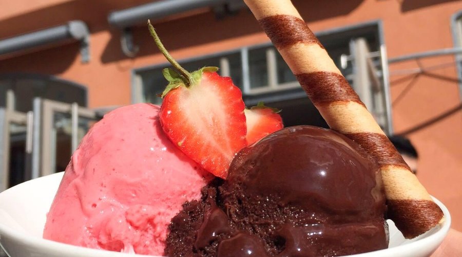 wir haben immer frisches, hausgemachtes Eis!