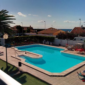 Vista dalla terrazza della camera