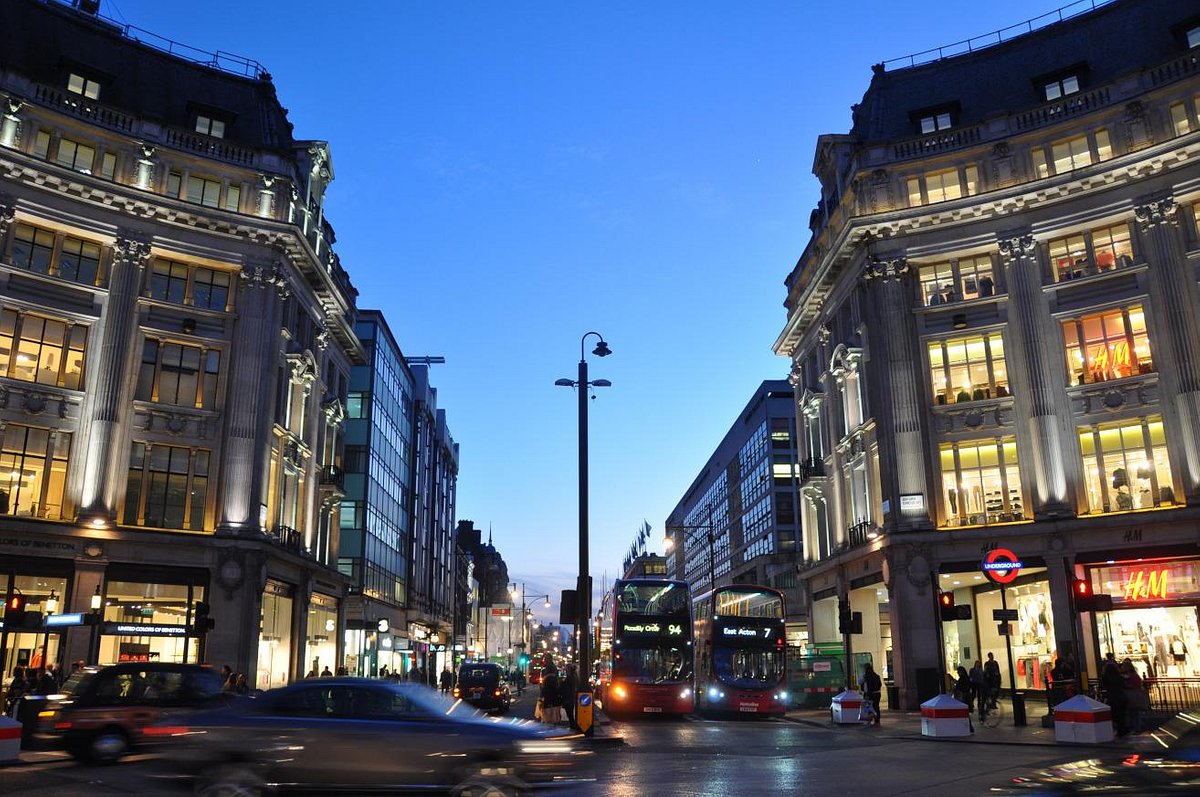 london shopping streets