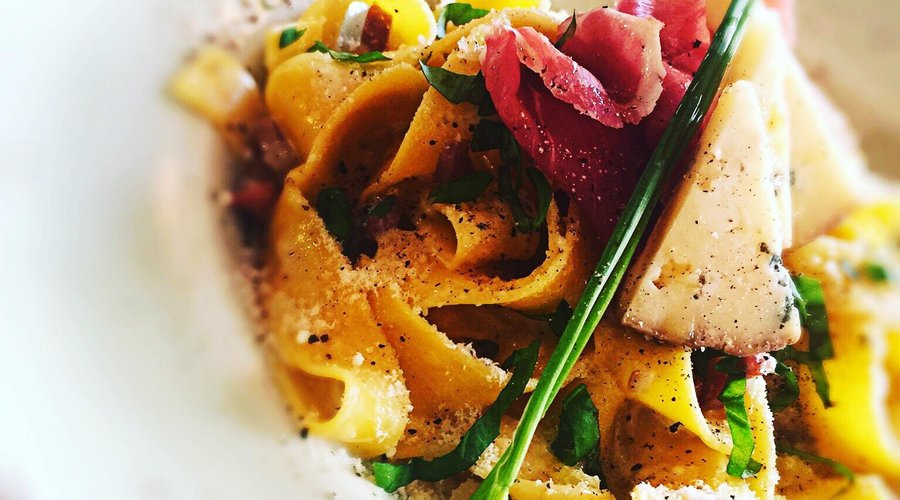 Pasta with Parma & Gorgonzola!