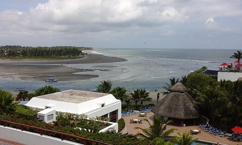 Vista de una parte de la isla desde el hotel decameron