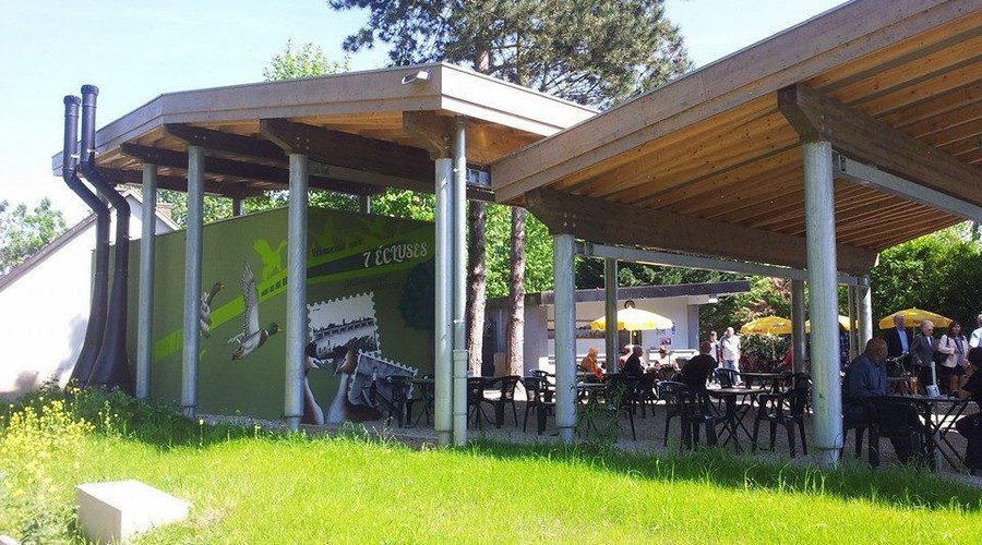 Buvette aux Sept Ecluses gérée par l'Association Le Giessen