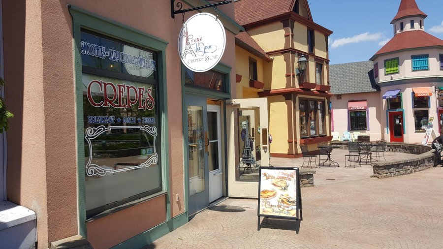La Crepe du Jour in the Frankenmuth River Place Shops.