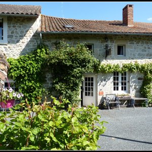 La façade de la maison