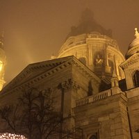 Foggy Entrance to Christmas Markt