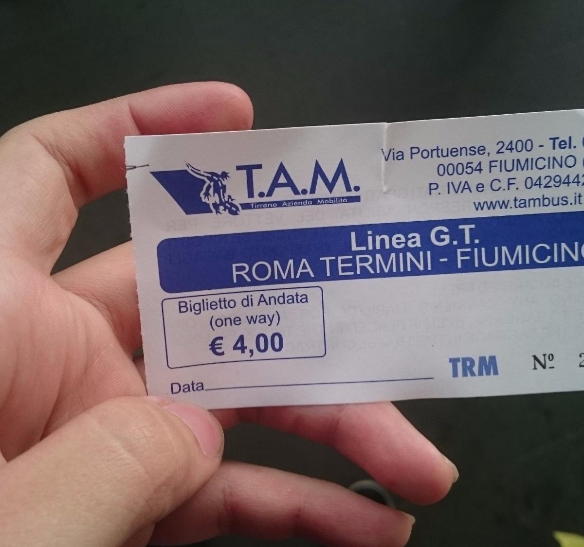 T.A.M. - Tirreno Azienda Mobilita, Фьюмичино: лучшие советы перед  посещением - Tripadvisor