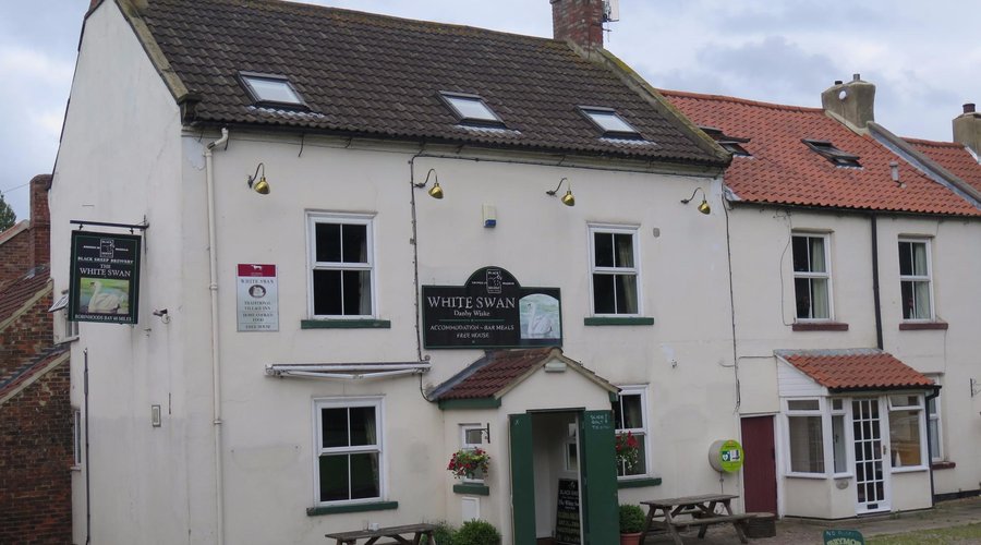 The White Swan is part of a very small village.