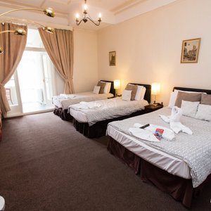The Quad Room Ensuite at the Charlotte Guest House