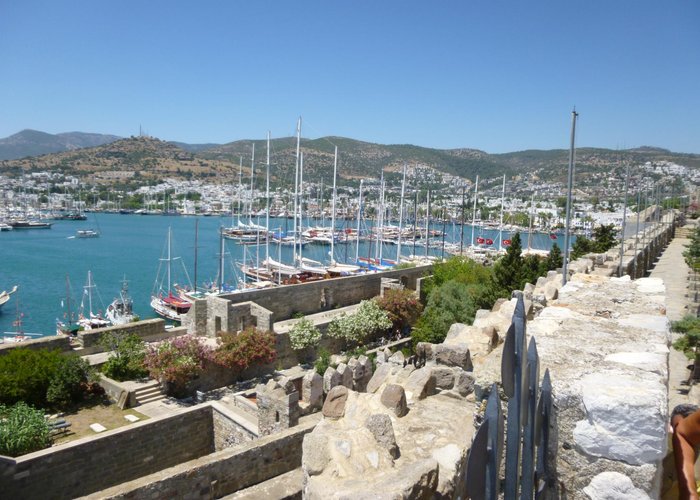 Taken from the grounds of Bodrum Castle
