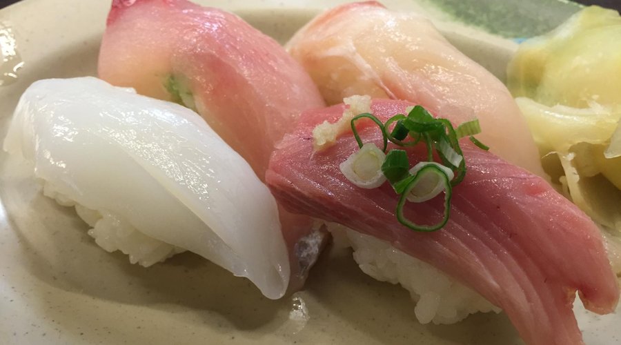 加點鰤魚烏賊等握壽司