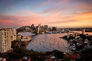 View Sydney in North Sydney, image may contain: Waterfront, City, Cityscape, Urban