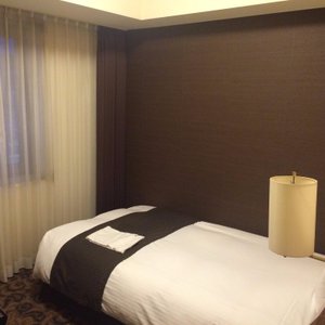 Hotel Plaza Kachigawa in Kasugai, image may contain: Foyer, Indoors, Potted Plant, Person