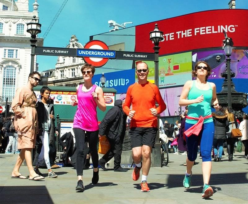 go running tours london