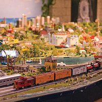 Shell Point Retirement Community’s massive model train display features several running trains a