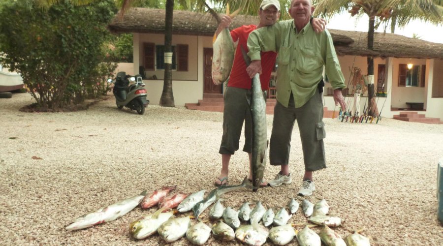 Journée typique de pêche
