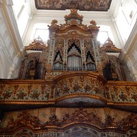 The beautiful organ gallery of San Pietro