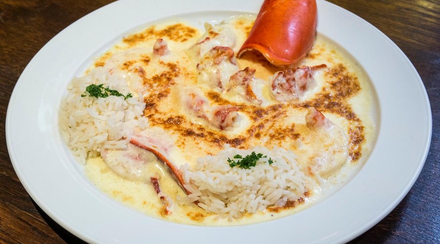 Gratin de Crevettes et Jambon (Shrimp and Ham Gratin)