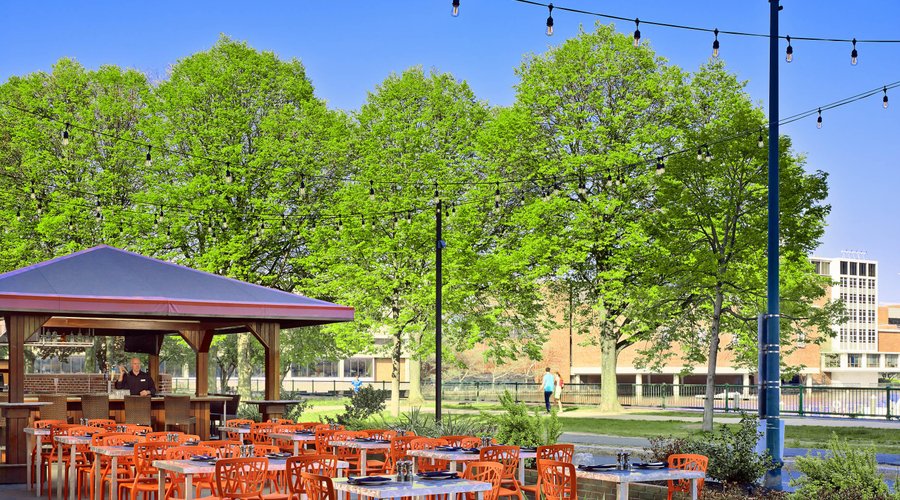 ArtBar Cambridge patio dining