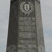 Closeup top monument