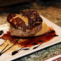 Tenderloin with foie