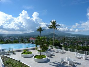 The Oriental Legazpi in Luzon, image may contain: Resort, Hotel, Building, Plant