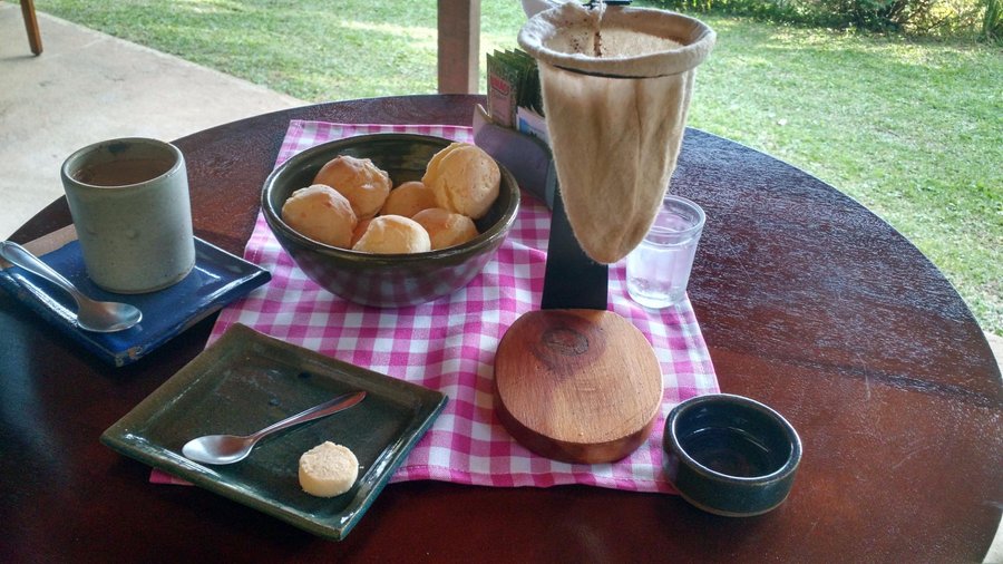 Café no Coador de Pano