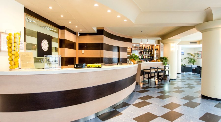 Lobby at the My One Hotel La Spezia