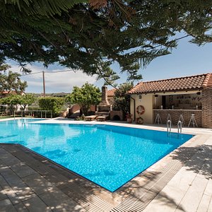 The Pool at the Spilia Village Hotel