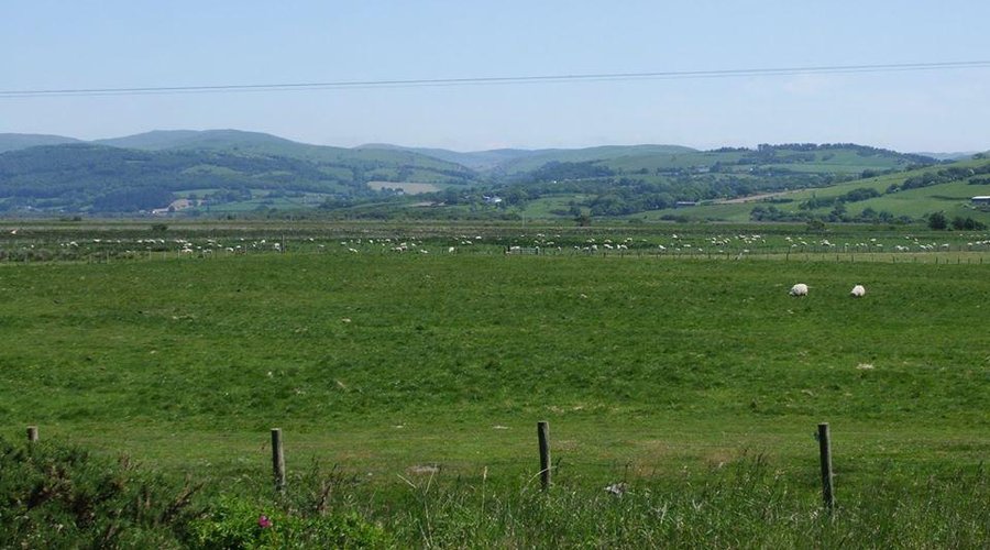 The wonderful views from Borth Station