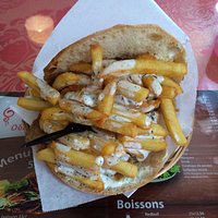 Un Kebab Frites succulent