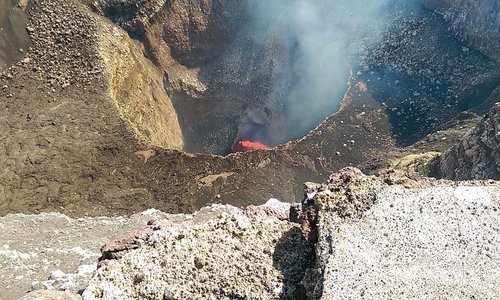 Masaya Volcano is a must see...It was hard to capture with my cell. Being there was powerful!