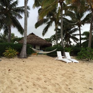 Beach front villas
