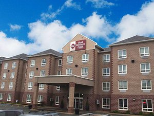 Best Western Plus Dartmouth Hotel & Suites in Dartmouth, image may contain: City, Hotel, Urban, Apartment Building