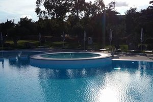 Piscina e praia
