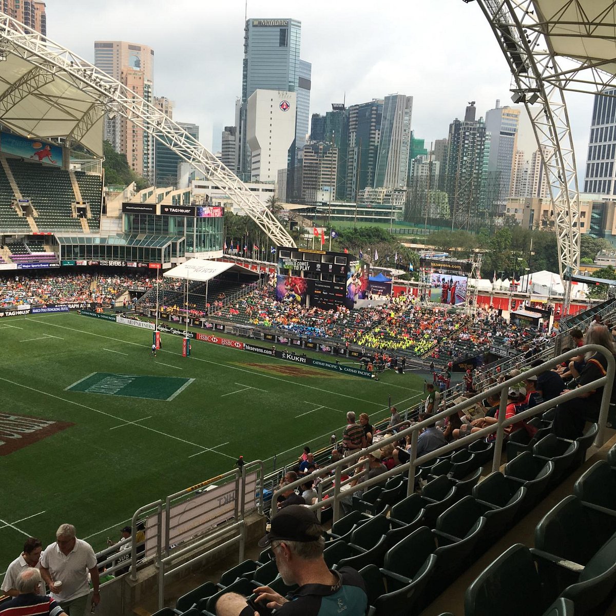 Stadium food vendors and nearby restaurants brace for Hong Kong Sevens  rugby tournament